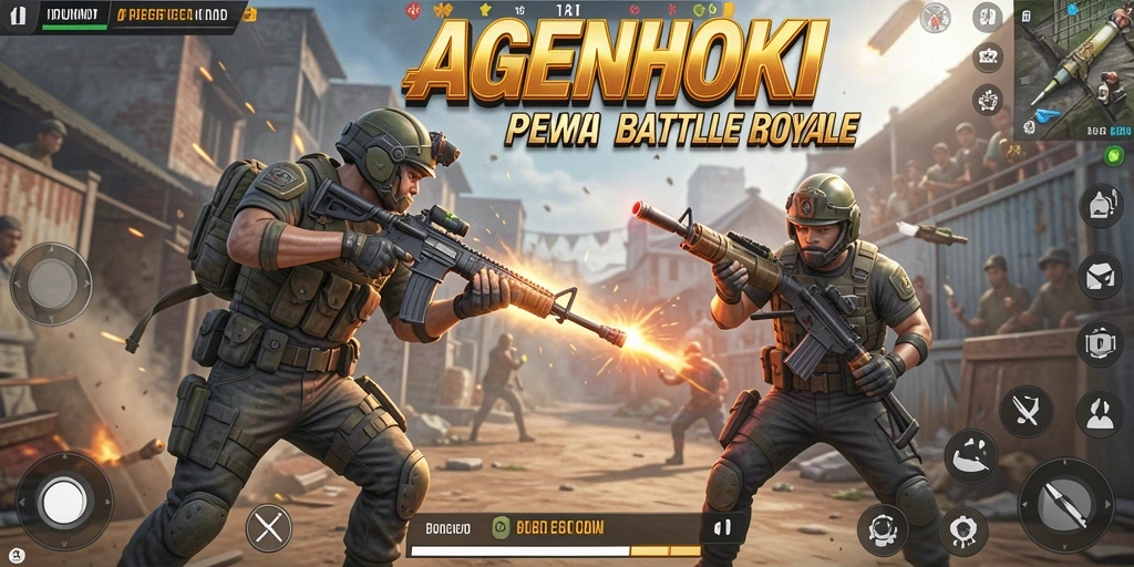 Tampilan menarik dari pertempuran intens di AGENHOKI.