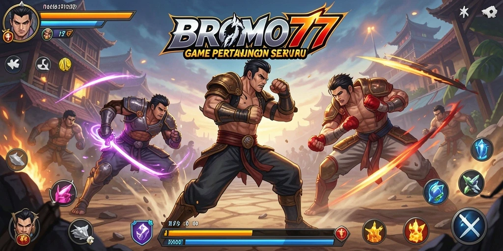 Tangkapan layar BROMO77 menunjukkan aksi pertarungan yang mendebarkan.