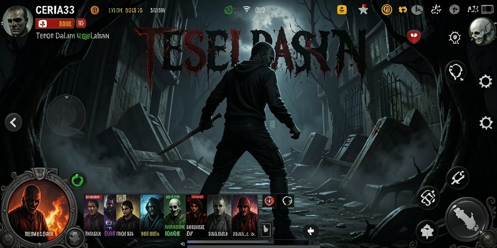 Gameplay menegangkan di dunia Horror CERIA33.