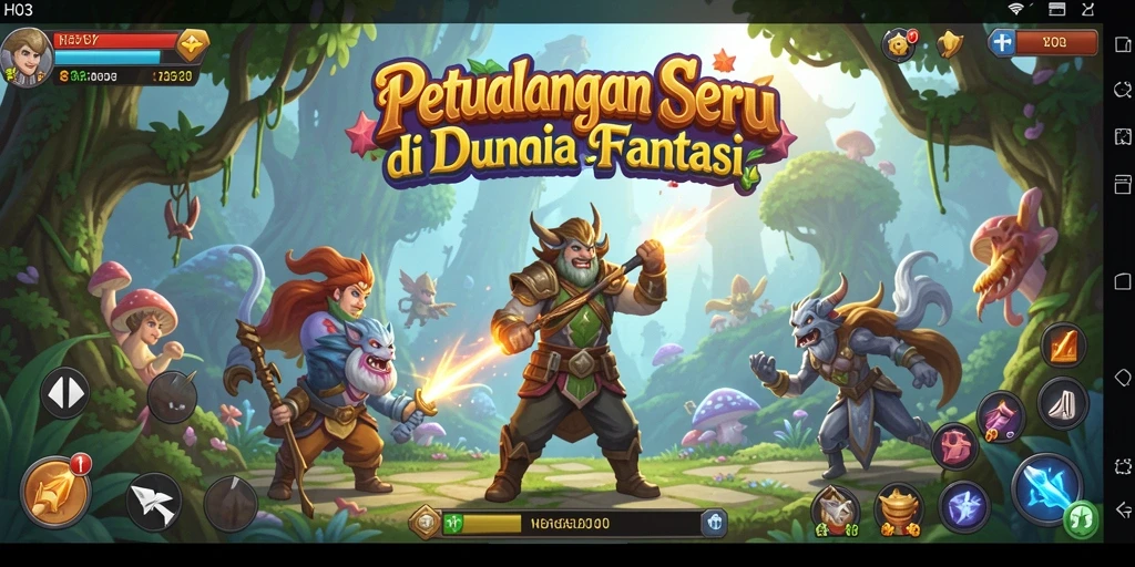 Tampilan gameplay H03 yang menakjubkan dan mengasyikkan.