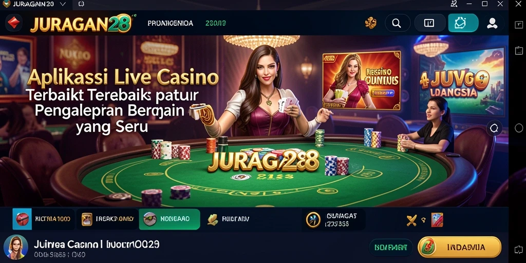 Gameplay seru di JURAGAN28 dengan dealer langsung