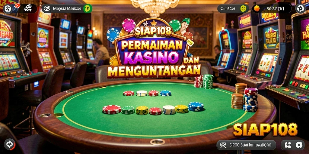 Tampilan gameplay menarik dari SIAP108 yang menghibur.