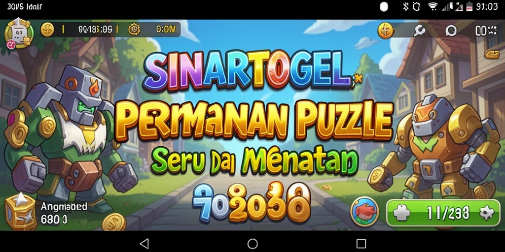 Tampilan sinar puzzle yang menantang di SINARTOGEL.