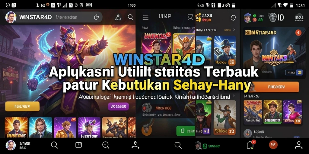 Tampilan antarmuka WINSTAR4D yang modern dan intuitif.